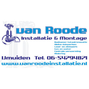 Van Roode Installatie en montage is een fijne sponsor van Zomerfestival.IJmuiden 2024