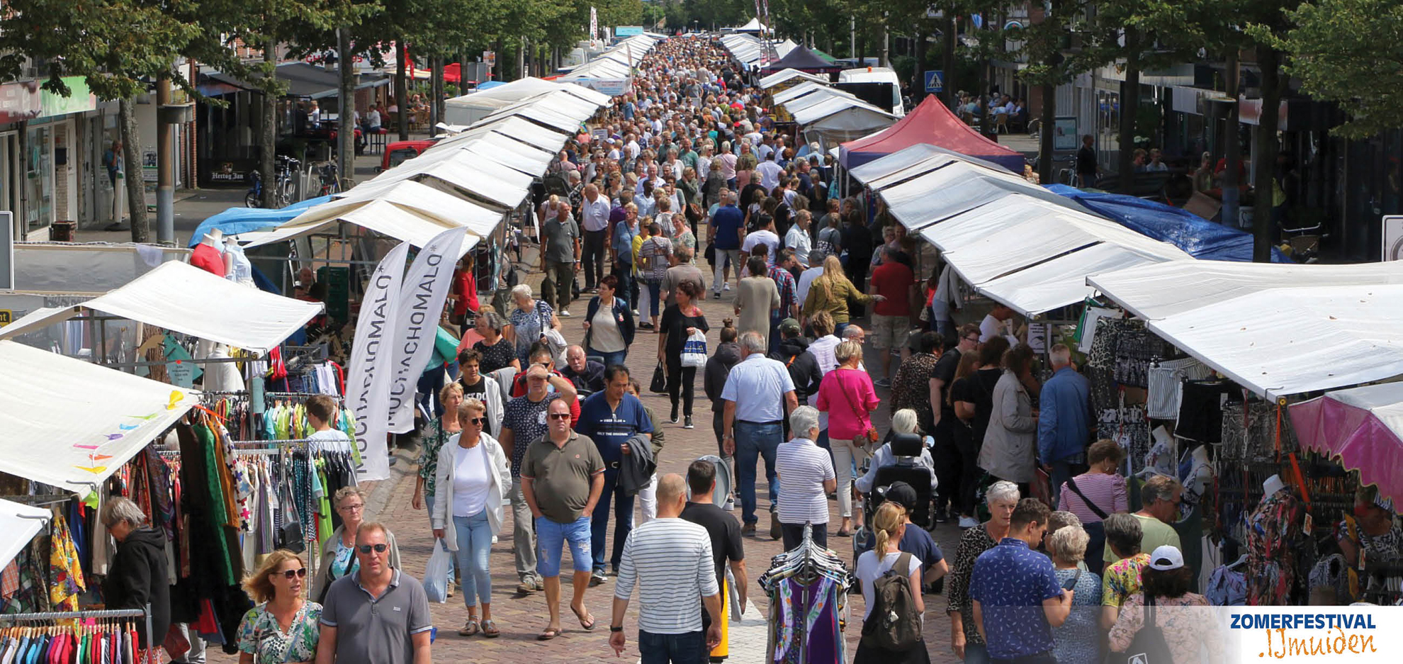 Langste jaarmarkt van de regio IJmond op zaterdag 18 juli 2020 | Zomerfestival .IJmuiden