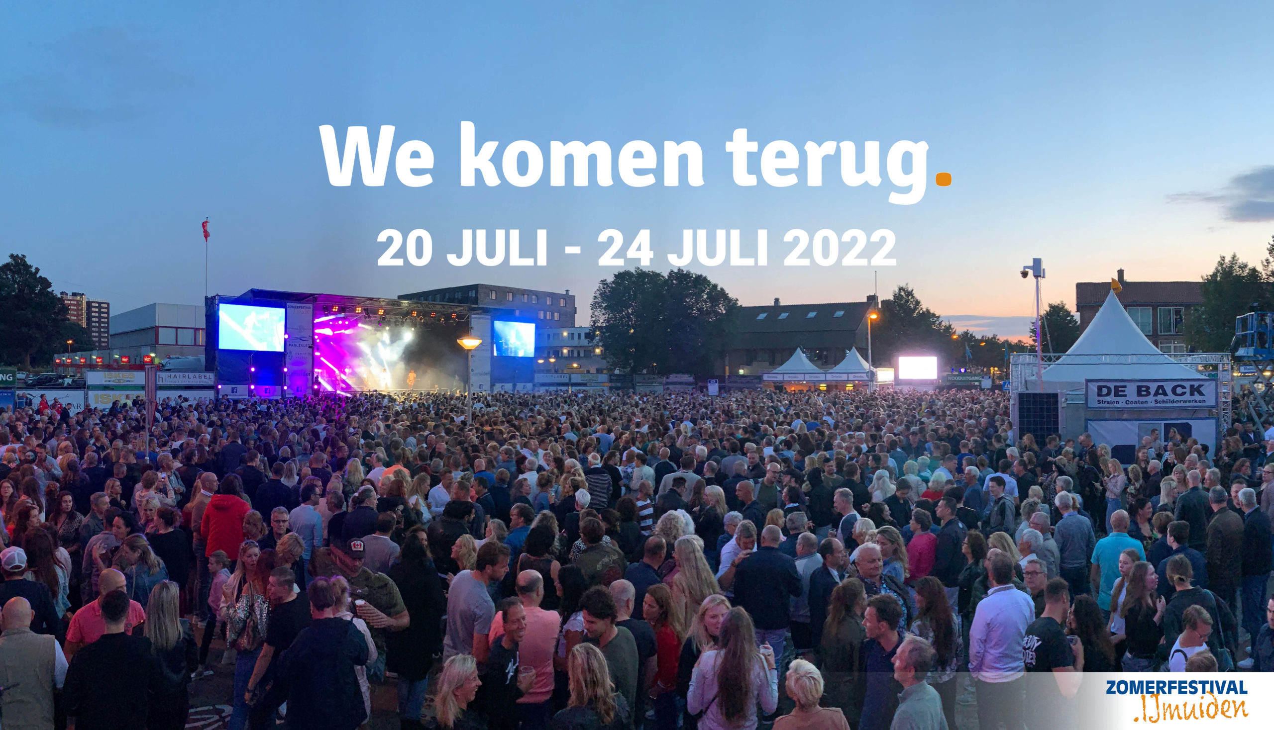 Zomerfestival.IJmuiden | 20 juli 2022 - 24 juli 2022