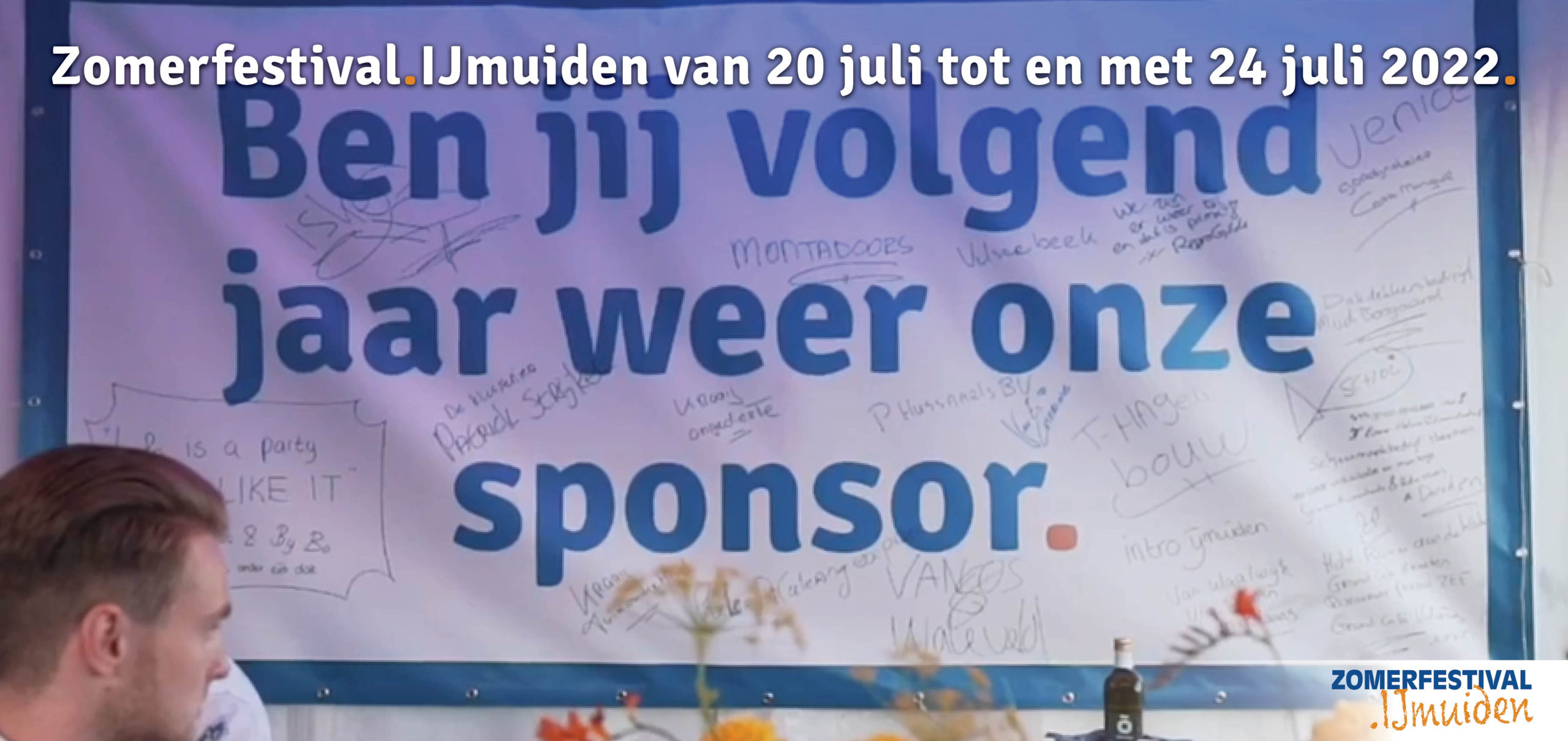 Sponsor worden van het Zppomerfestival.IJmuiden?