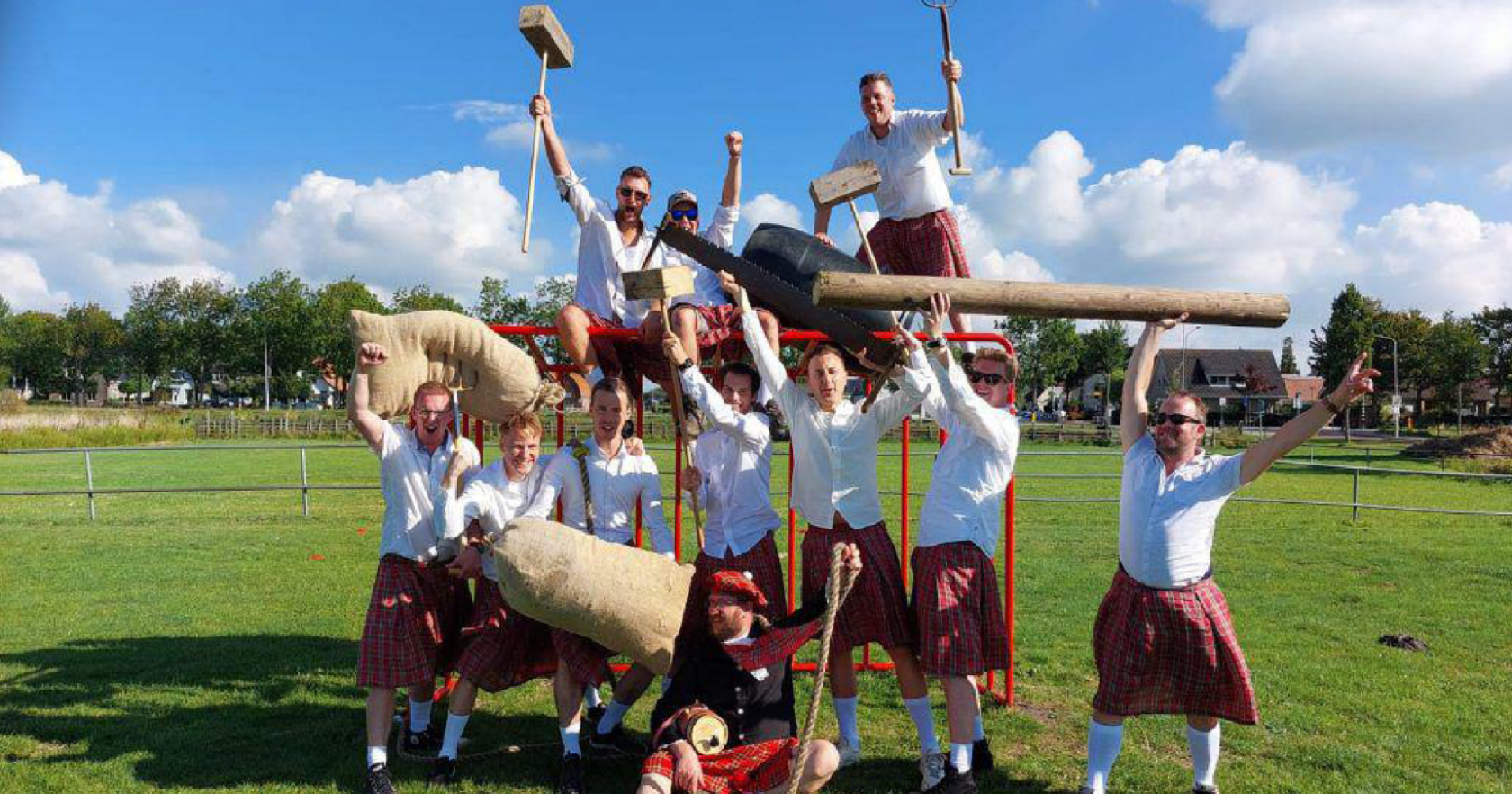 Highland Games tijdens Zomerfestival IJmuiden