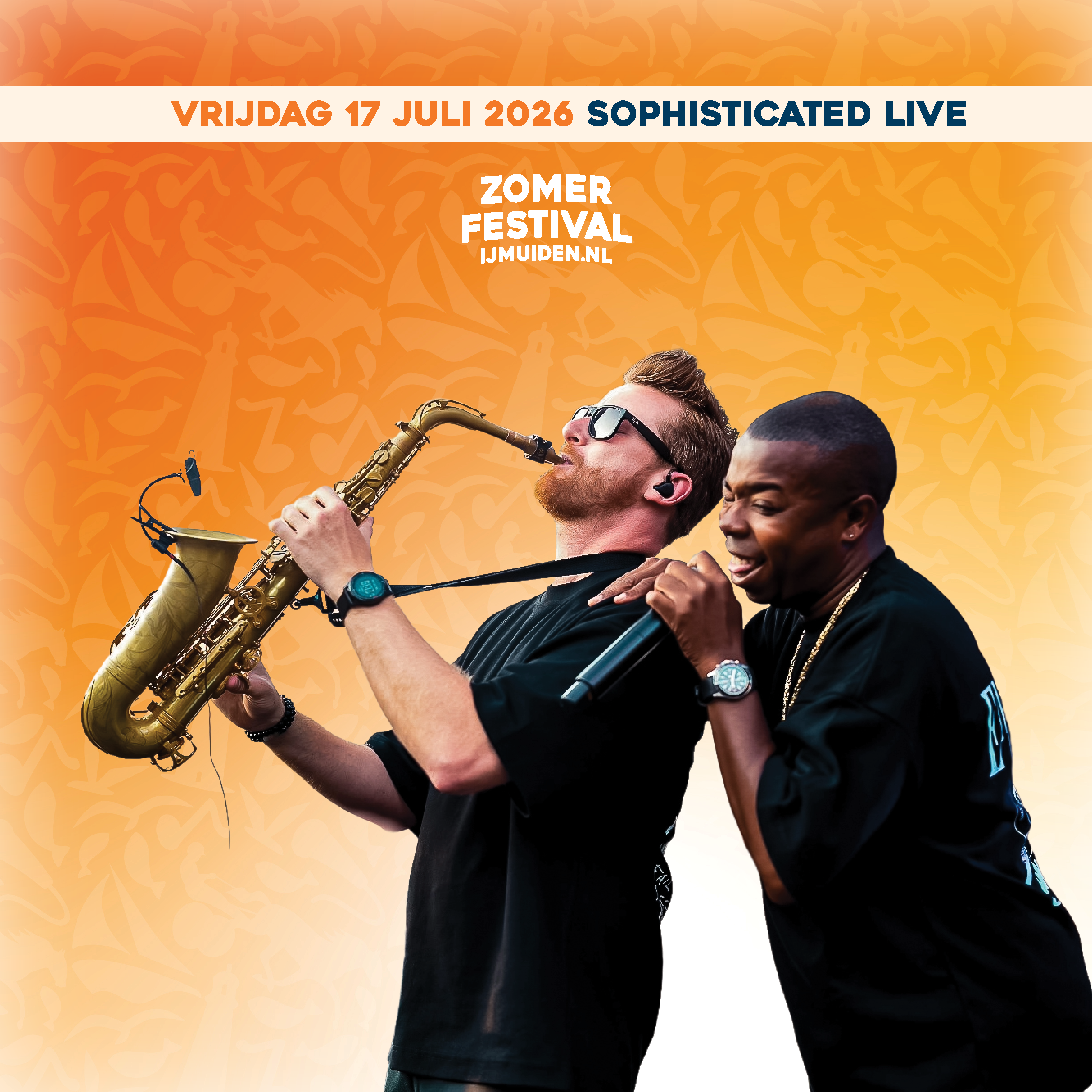 Sophisticated Live op Zomerfestival IJmuiden | Vrienden van | Festival IJmuiden | feestweek IJmuiden | Velsen