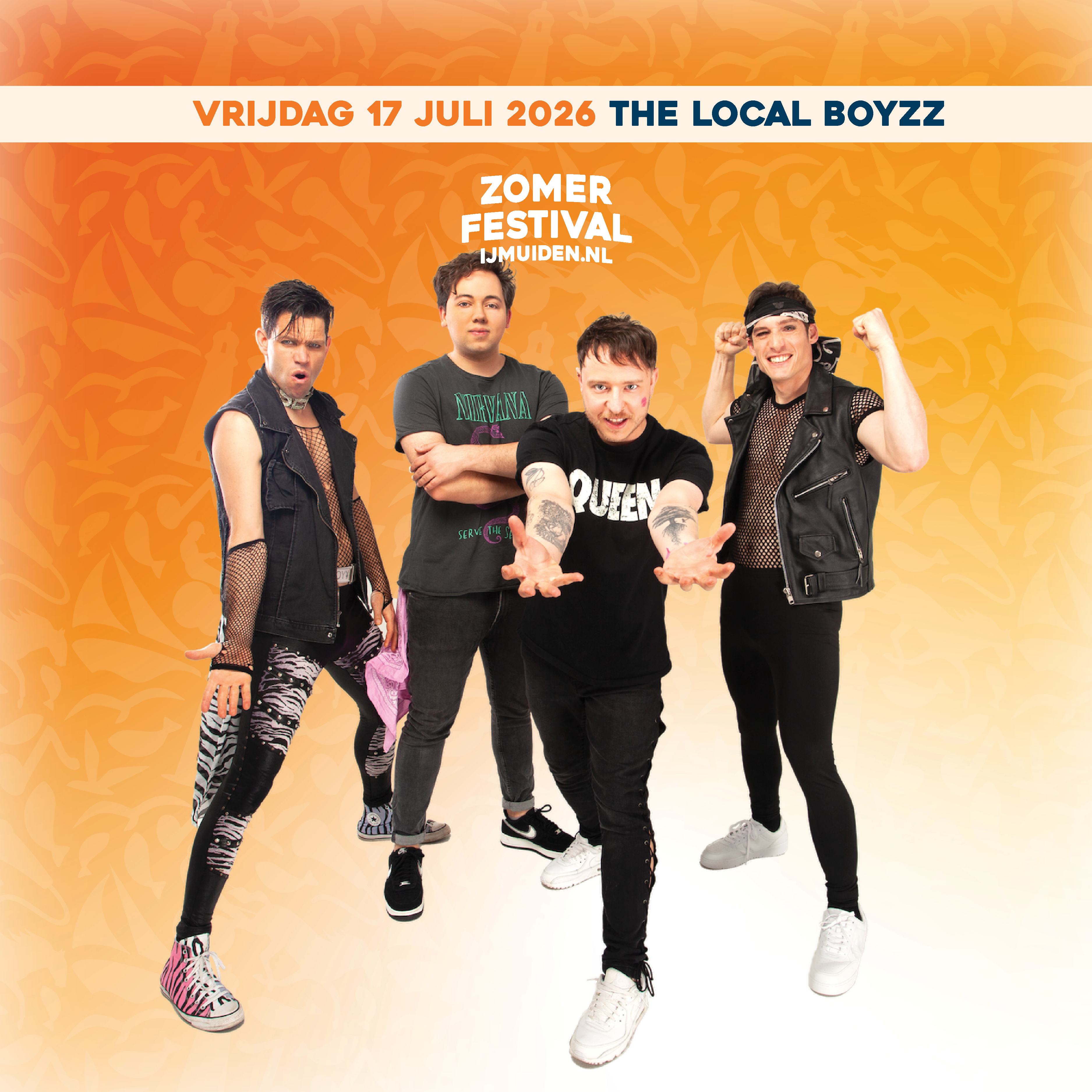The Local Boyzz live op Zomerfestival IJmuiden | Vrienden van | Festival IJmuiden | feestweek IJmuiden | Velsen