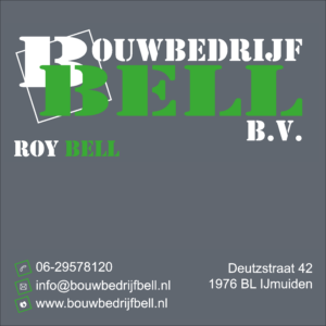 Bouwbedrijf Bell is een fijne sponsor van Zomerfestival IJmuiden